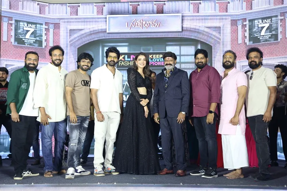 Telugu Movie Satyabhama Trailer Launch Images